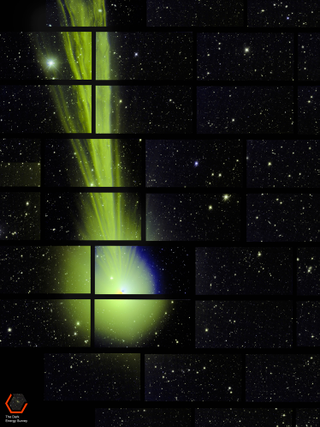 Illustration for article titled This Accidental Picture of Comet Lovejoy Is Also the Best